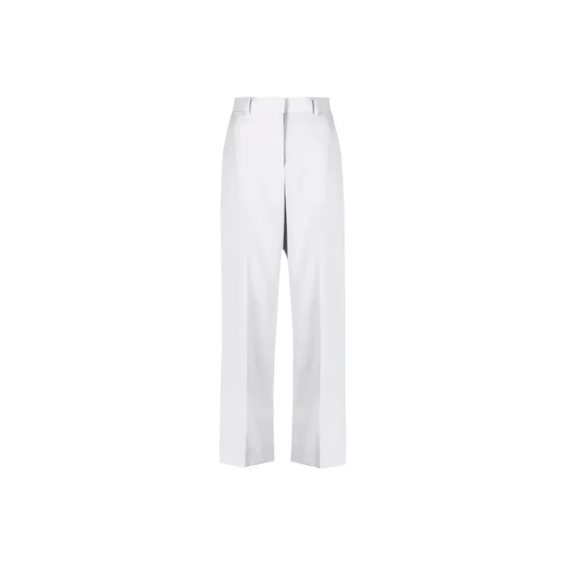Sacai Button Detailed High Waist Trousers-0