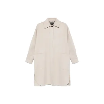 MaxMara Baruffa Button Detailed Oversized Coat