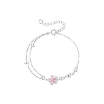 TWINKLE ANGEL 925 Sterling Silver Bracelets Women's