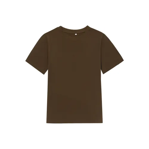 ZAO FU NIAO T Shirts Women's ZFN NKDT 005 Brown