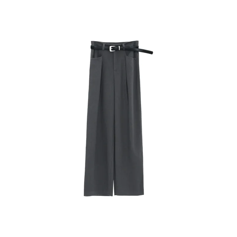 Fstudio Korean Style Travel Straight Fit Casual Pants For Versatile Business And Casual Wear Women's-6