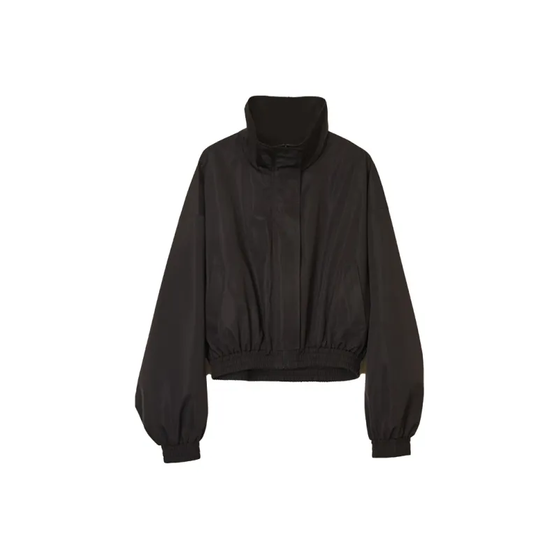 BLACK&COLOR Cropped Coats Unisex Black-0