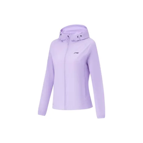 LiNing UV Protection Sun Protection Clothing Women's Vero Rose Purple