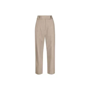 TOTEME Deep Pleat Wool Trousers