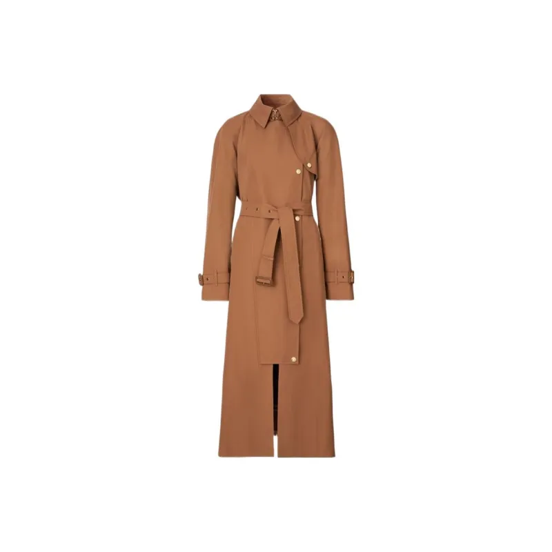 Burberry Trench Coats Women's Camel-0