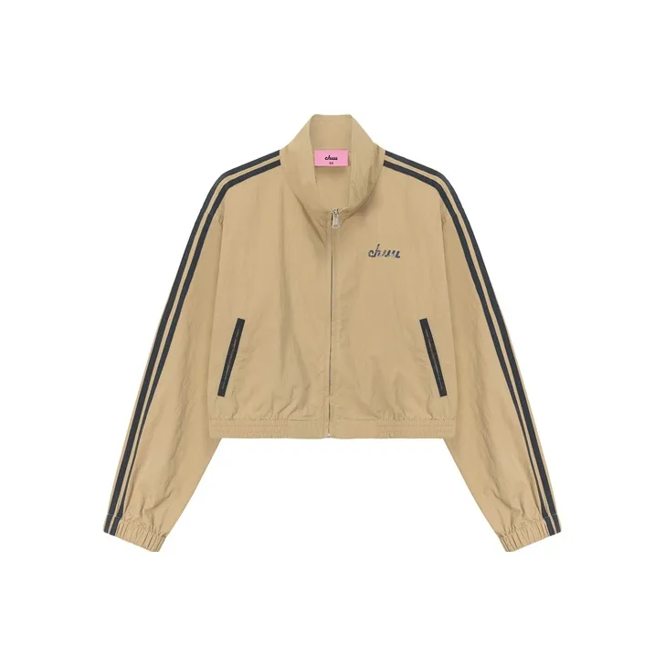 CHUU Cropped Coats Women's Light Khaki-0