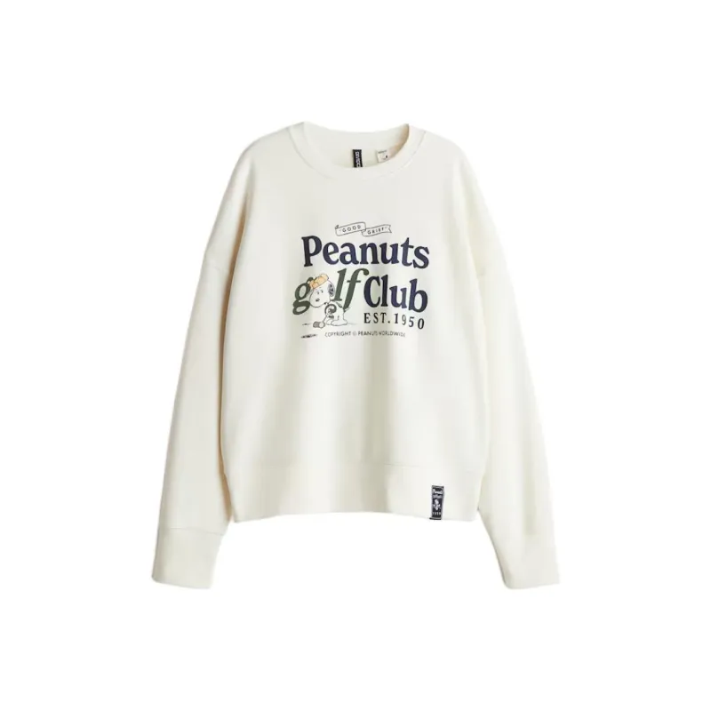 H&M Sweatshirts Women's Cream-0