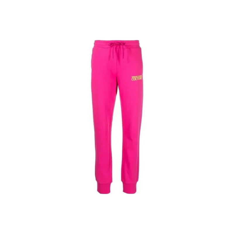 VERSACE JEANS COUTURE Logo print Cotton Track Pants-0
