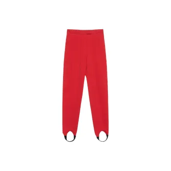 Burberry Casual Pants Women's Red