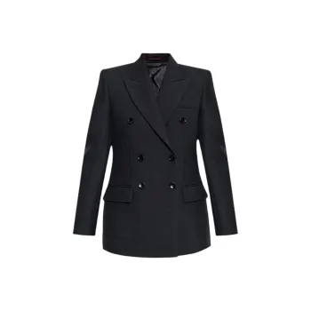 GUCCI Double-Breasted Straight Hem Jacket