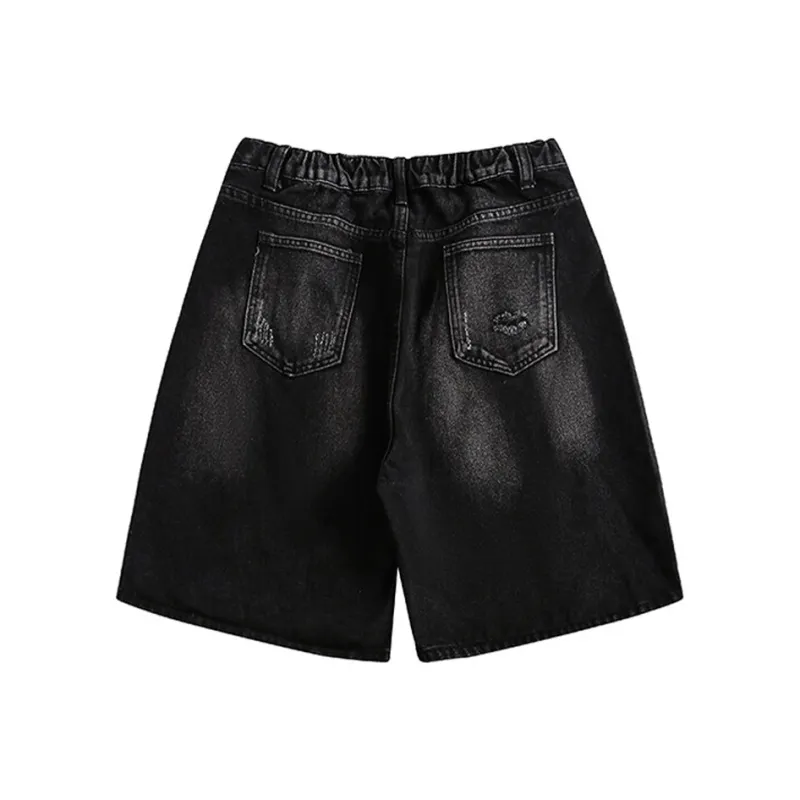 LUYUSHANYU Denim Shorts Women's-3