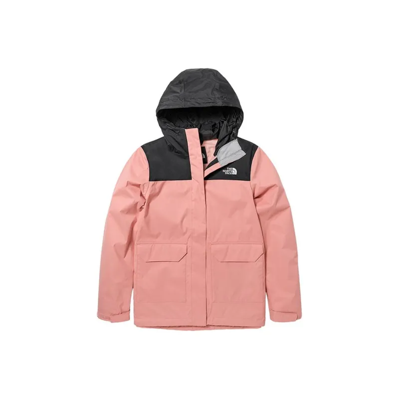 THE NORTH FACE City Outdoor Collection Windbreaker Jackets Women's Pink-0