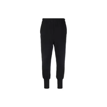 Balenciaga SS23 Knitted Sweatpants Loose Fit Women's Black