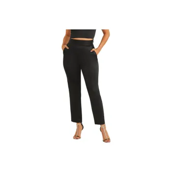 GUESS Roxanne Satin Pant Casual Pants Women's Black