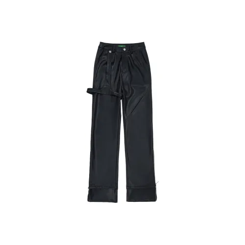 NORTH NODE 블랙 여성 캐주얼 팬츠