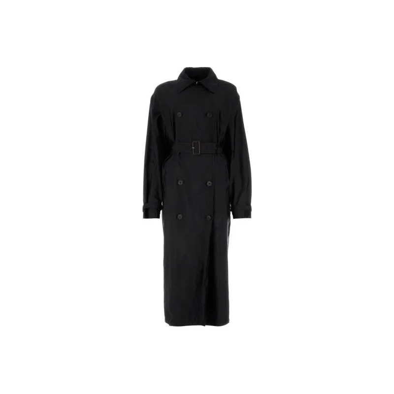 PRADA Re Nylon Belted Trench Coat-0