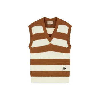 GUCCI Vests Women's Brown