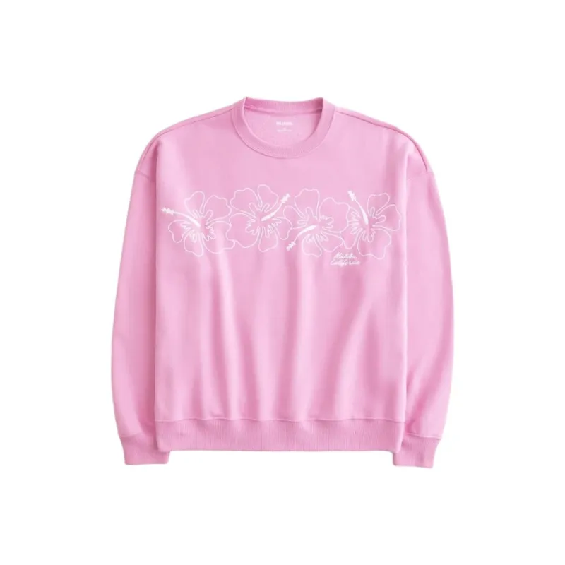 Hollister Sweatshirt Women's Pink-0