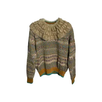 CHANEL 19A Egypt Collection Knitwear Women's Gold