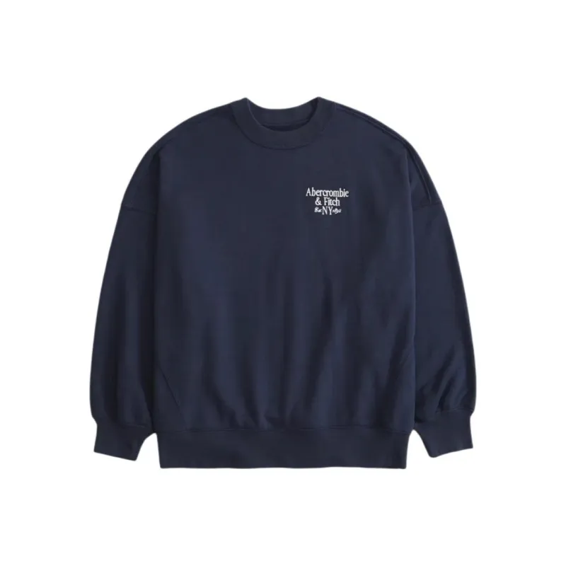 Abercrombie＆Fitch Sweatshirt Women's Marine Blue-0
