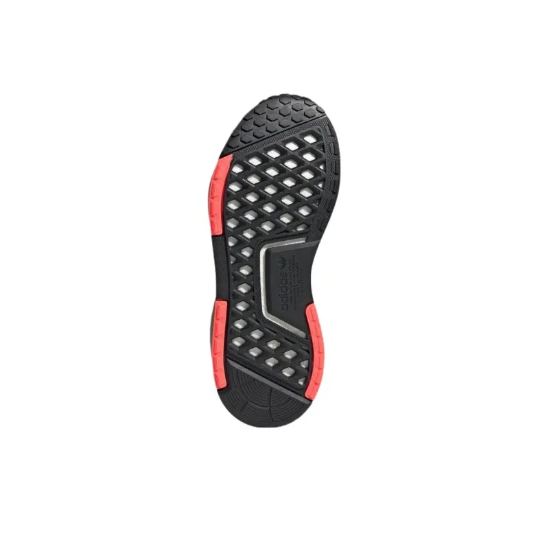 Adidas NMD V3 Anti Slip Wear Resistant Low Top Casual Running Shoes Women's Black-2