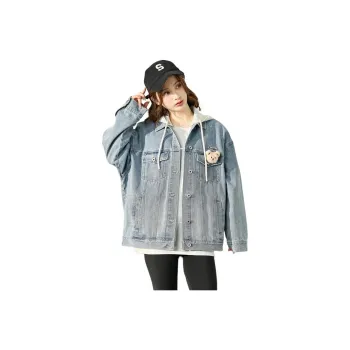 Tonlion Denim Jacket Women's Medium Denim Blue