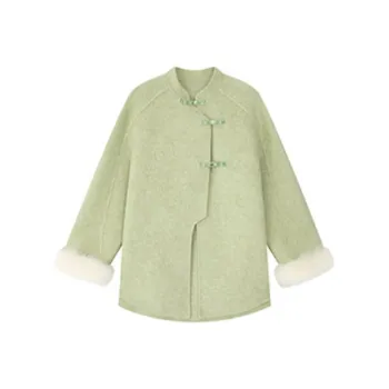 TENNE GIRL Coats Women's Green