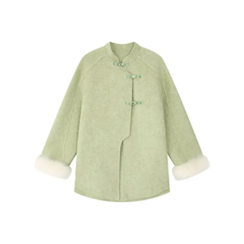 TENNE GIRL Coats Women's Green-0