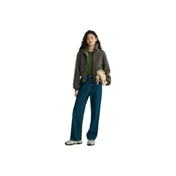 Demana Velvet feel Coat Women's Gray