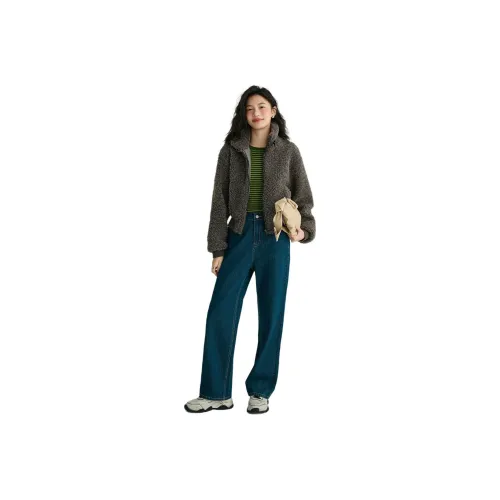 Demana Velvet feel Coat Women's Gray