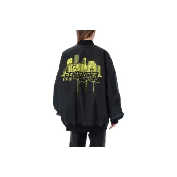 RAF SIMONS Echodomer print Bomber Jacket