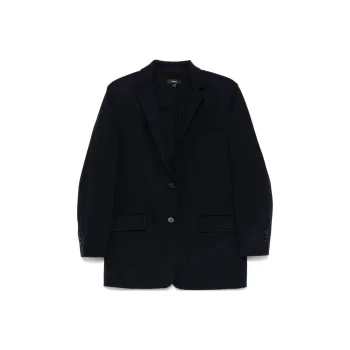 THEORY Double Face Oversized Blazer