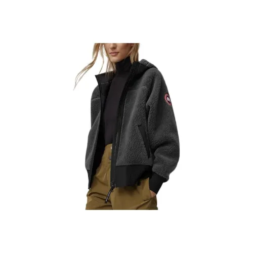 Canada Goose Simcoe Series Velvet Jackets Women's Iron Gray