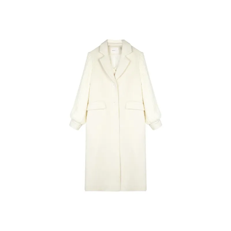BLUEerror Coat Women's Milk White-0