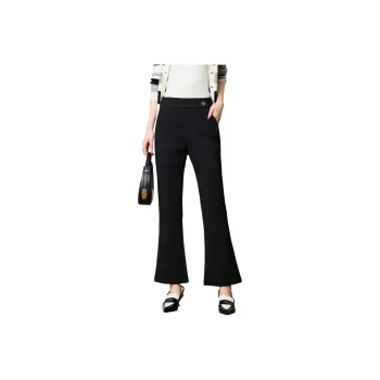 FENHONGMALI Casual Pants Women's Black