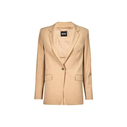 HUGO BOSS Business Suit Women's Beige