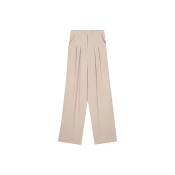 STYLAND Pleat detail Palazzo Trousers
