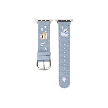 KVZUVUU Watch Band Apple Compatibility Canvas Material