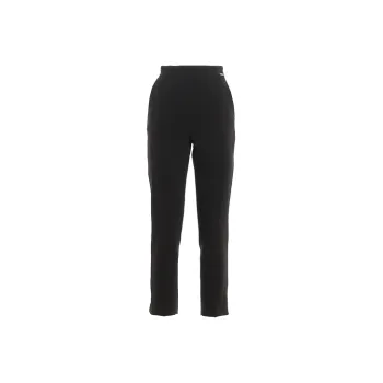 Elisabetta Franchi SS21 Straight Casual Pants Women's Black