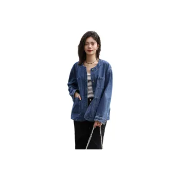 Demana Denim Jacket Women's Medium Blue