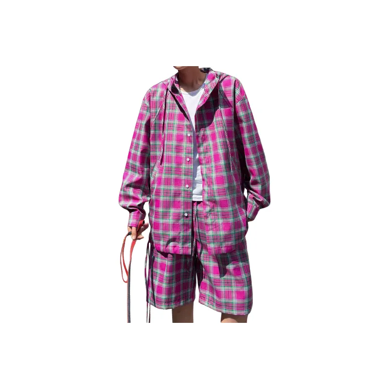 MARK WAFFLE Shirt Matching Set Unisex-12