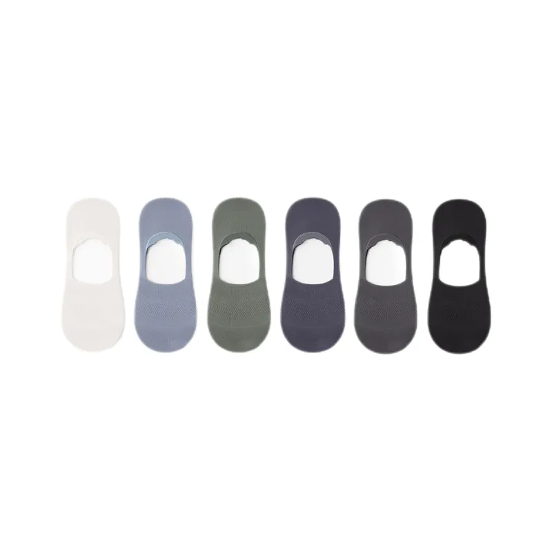 LUYOUYE No Show Socks Men's 6 Pack-10