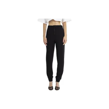Alaia Dart Detailed Twill Weave Leggings