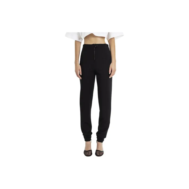 Alaia Dart Detailed Twill Weave Leggings-0
