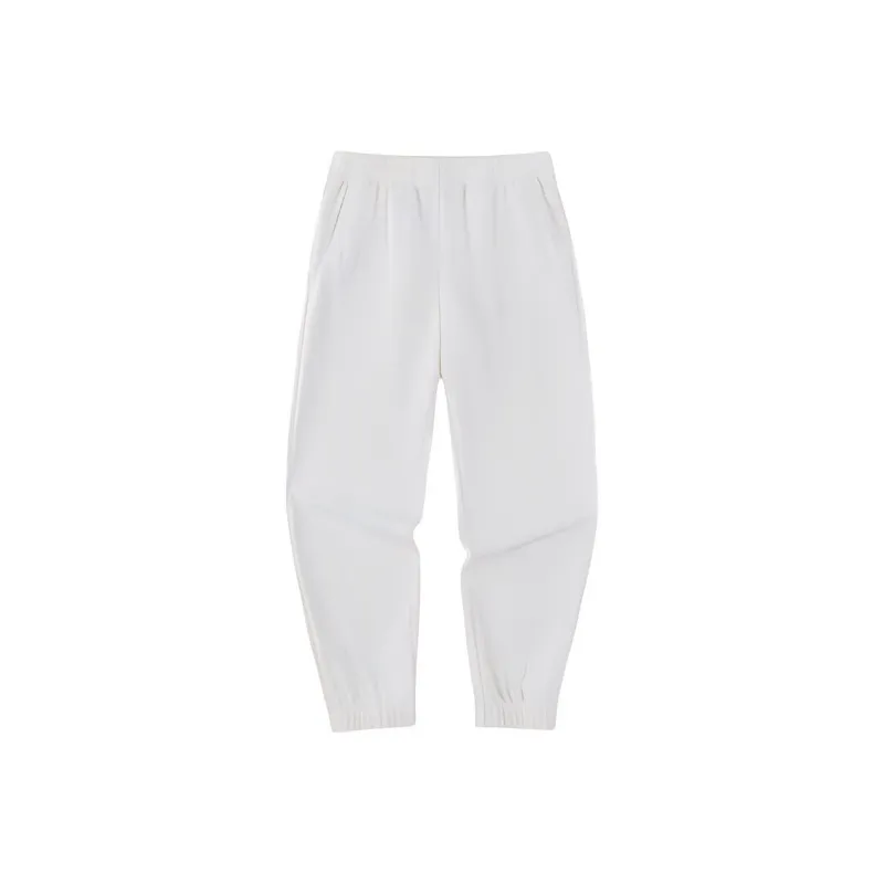 Anta Sports Life Collection Casual Pants Women's Vanilla White-0