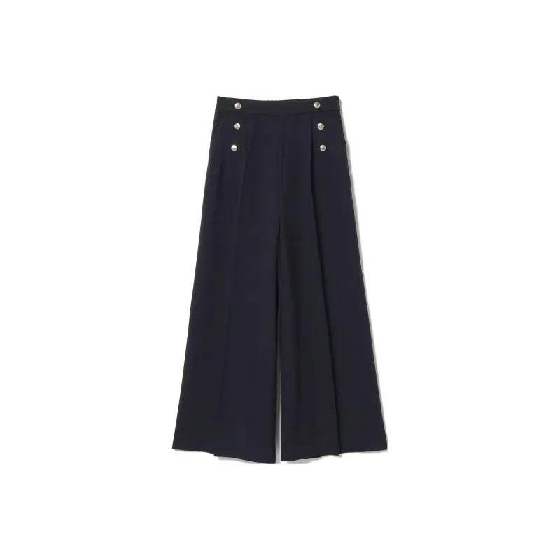 Beams HEART Casual Pants Women's Marine Blue-0