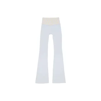Victoria's Secret PINK Relay Compression Flare Leggings/Hydrangea Blue Casual Pants Women's Hydrangea Blue