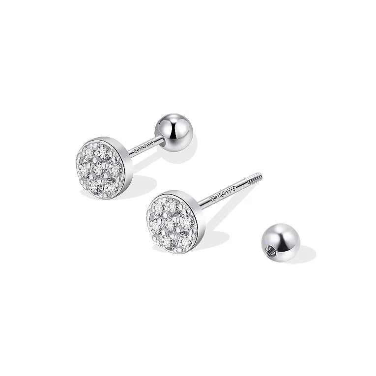 Daisy Dream Full Sterling Silver Stud Earrings Women's-0