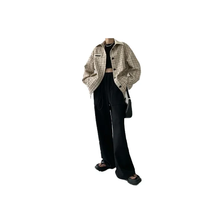 PAPERLLL Wide Leg Thickened Pants Women's-1