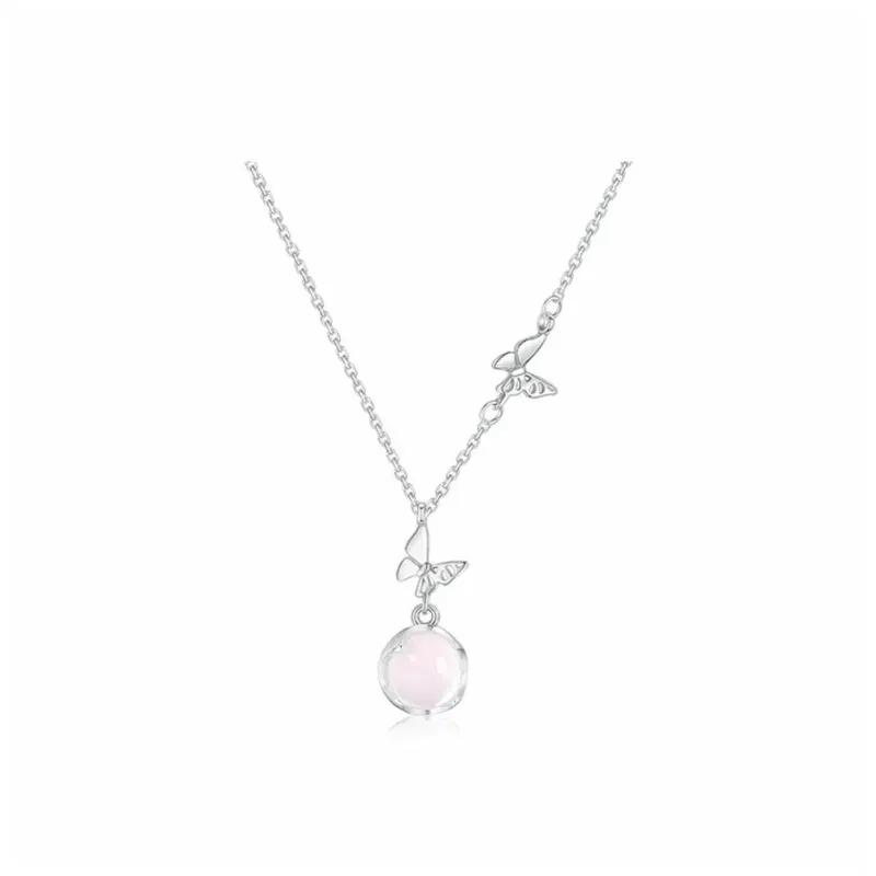 JUICY GRAPE Chalcedony Jade Necklaces Women's-0